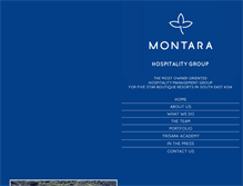 Tablet Screenshot of montarahospitality.com
